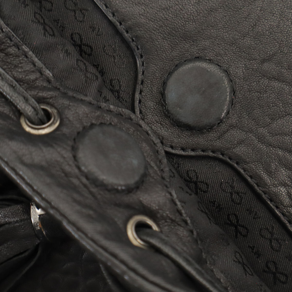 Anya Hindmarch アニヤハインドマーチ リボンタッセル トートバッグ  黒 レディース