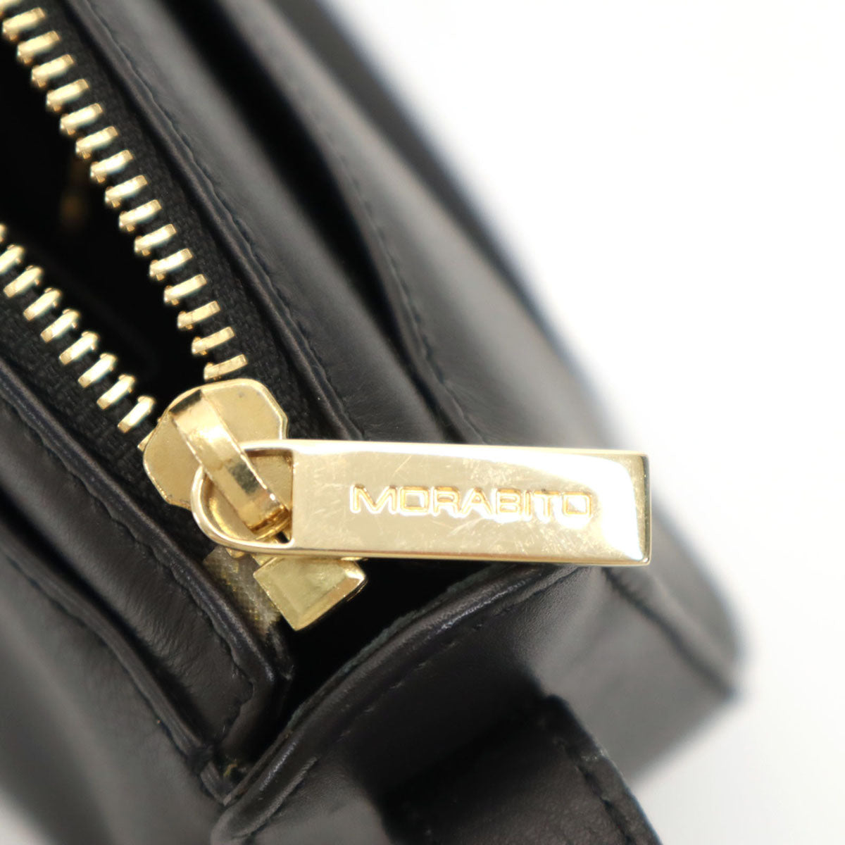MORABITO モラビト ショルダーバッグ  ブラック 保存袋付き レディース