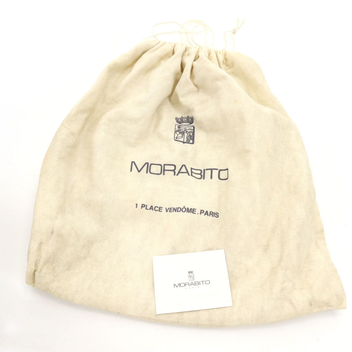 MORABITO モラビト ショルダーバッグ  ブラック 保存袋付き レディース