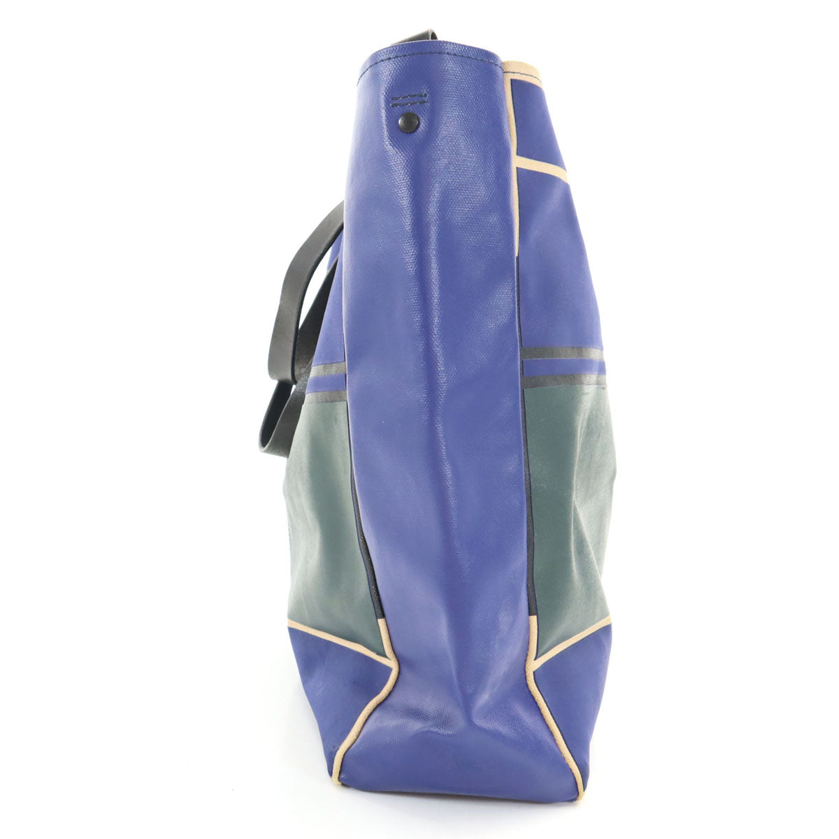 PLEATS PLEASE プリーツプリーズ 日本製 PVC トートバッグ  青紫 メンズ