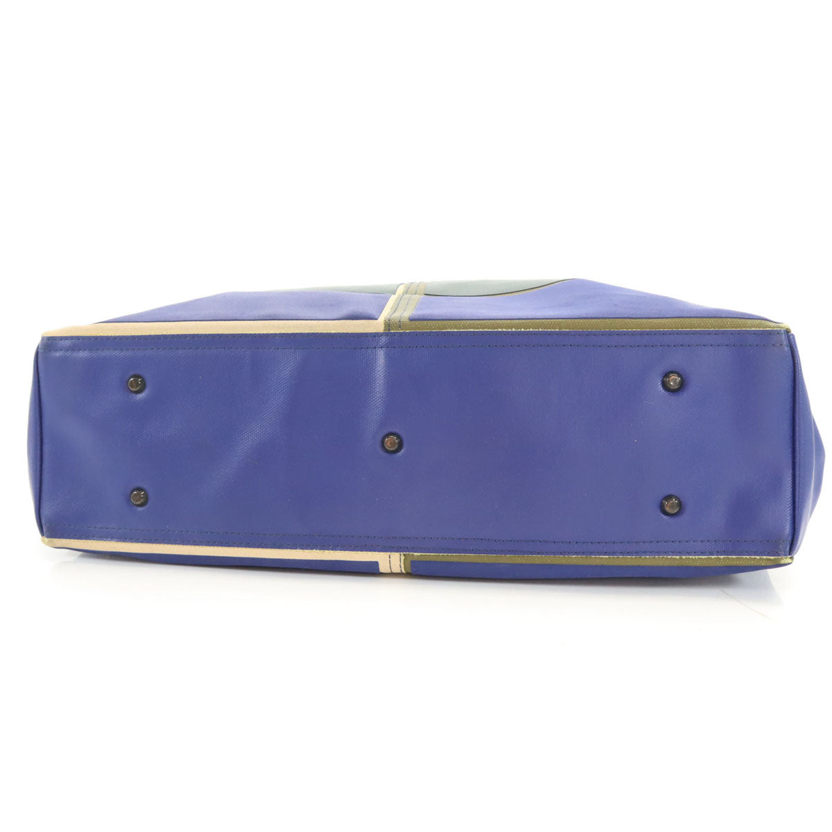 PLEATS PLEASE プリーツプリーズ 日本製 PVC トートバッグ  青紫 メンズ