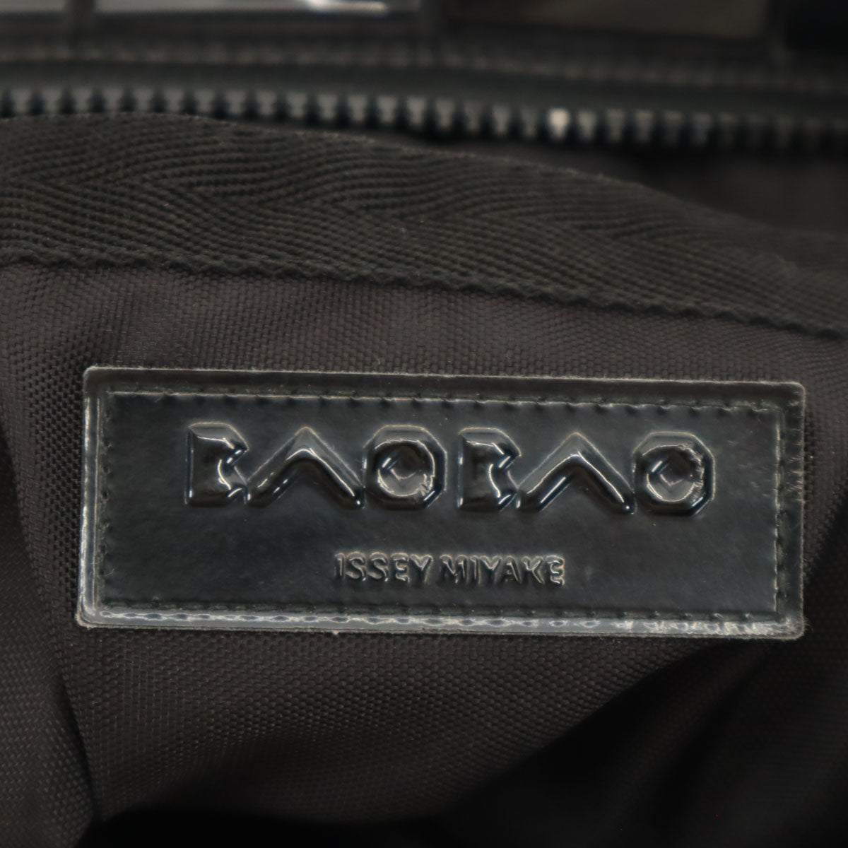 BAO BAO ISSEY MIYAKE バオバオ イッセイミヤケ 日本製 トートバッグ  ブラック ユニセックス メンズ