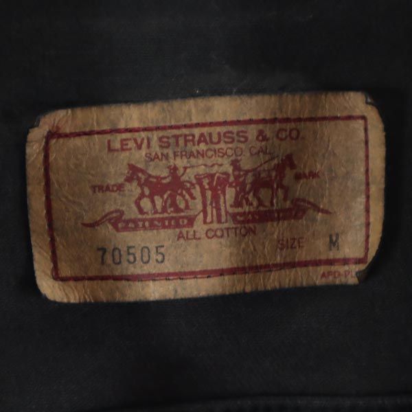 リーバイス エヌハリウッド 初期モデル デニムジャケット M ブラック系 Levi's N.HOOLYWOOD ジージャン メンズ