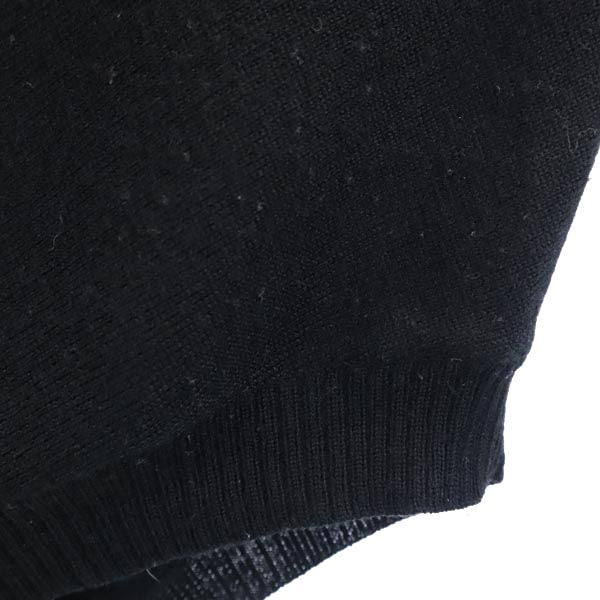 MARC BY MARC JACOBS マークバイマークジェイコブス 長袖 デザイン ニット S ブラック系 バックジップ セーター レディース