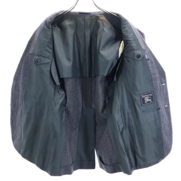 Burberrys バーバリーズ 80s 90s ウール テーラードジャケット 90-78-165A4 紺系 メンズ