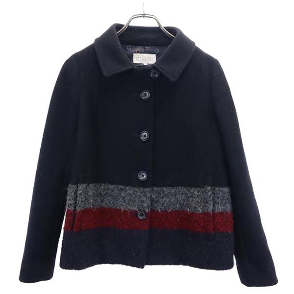 MACKINTOSH PHILOSOPHY マッキントッシュフィロソフィー 日本製 ウールジャケット 38 黒系 レディース