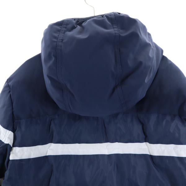 TOMMY HILFIGER トミーヒルフィガー ボーダー 中綿ジャケット M ネイビー系 メンズ