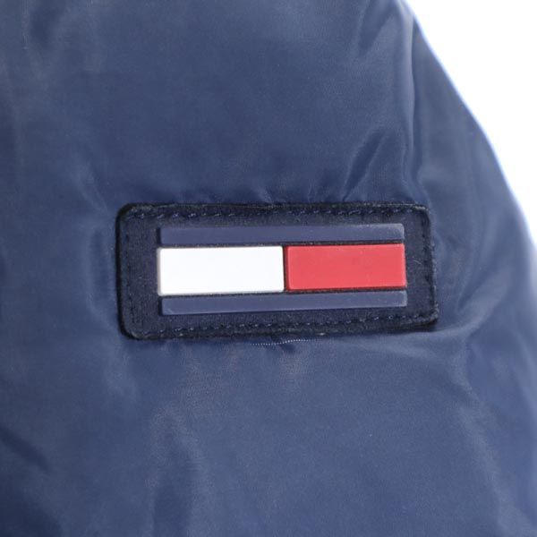 TOMMY HILFIGER トミーヒルフィガー ボーダー 中綿ジャケット M ネイビー系 メンズ