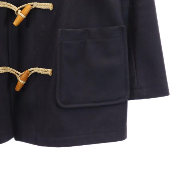 Gloverall グローバーオール 英国製 ウールブレンド ダッフルコート ネイビー系 メンズ