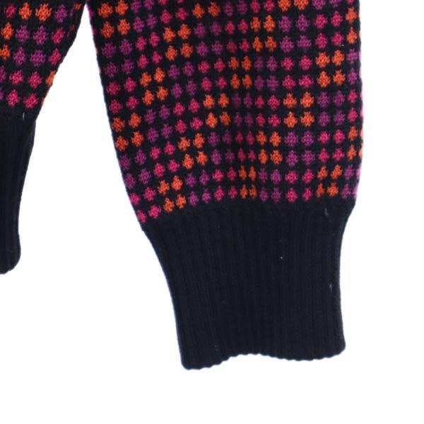 ozone community オゾンコミュニティ 日本製 ウールジャケット F 紫×ピンク×オレンジ フルジップ メンズ