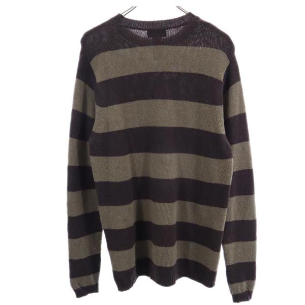 patagonia パタゴニア ボーダー 長袖 ニット S ブラウン系 アウトドア セーター メンズ
