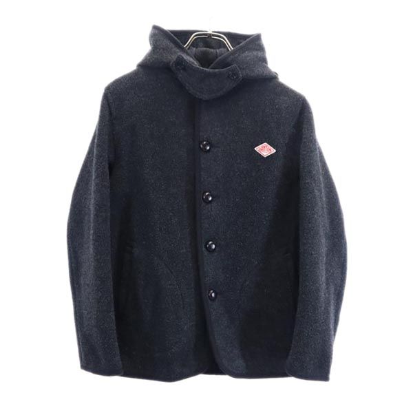 Danton ダントン 日本製 ウールブレンド ダブルボタン ジャケット 36 グレー メンズ