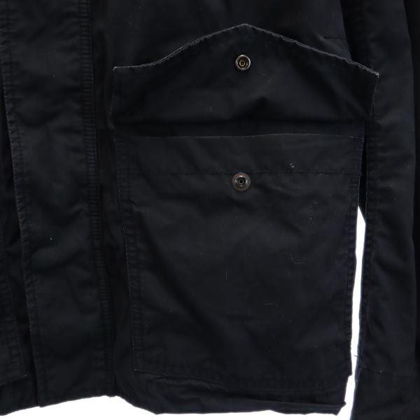 LOUNGE LIZARD ラウンジリザード 日本製 コットンジャケット 2 濃紺 薄中綿入り メンズ