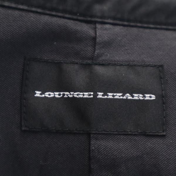 LOUNGE LIZARD ラウンジリザード 日本製 コットンジャケット 2 濃紺 薄中綿入り メンズ