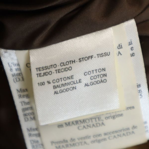 SPORTMAX スポーツマックス 中綿ジャケット 38 ブラウン系 レディース