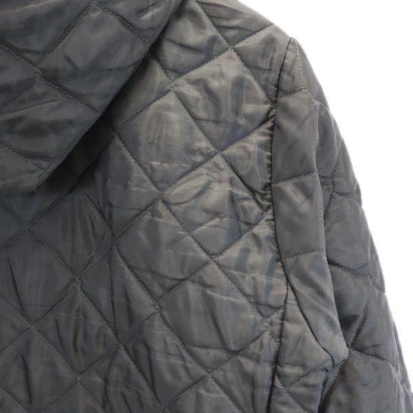 LAVENHAM ラベンハム 英国製 キルティングジャケット 36 カーキ 中綿 メンズ