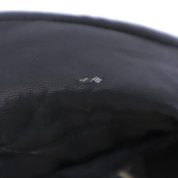 ARMANI EXCHANGE アルマーニエクスチェンジ ウールブレンド イミテーションレザー ライダースジャケット S グレー系 切替 レディース