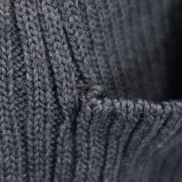 CELINE セリーヌ イタリア製 ウール 長袖 ニットカーディガン 40 グレー レディース