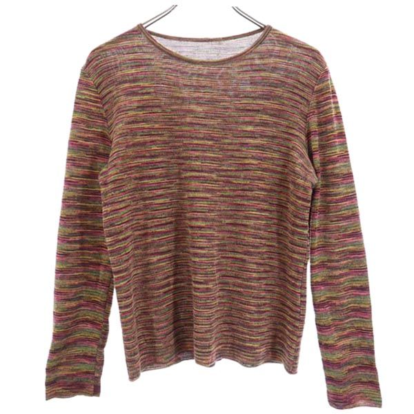 Missoni ミッソーニ イタリア製 総柄 長袖 スカートスーツ 上下 セットアップ 44/42 レディース