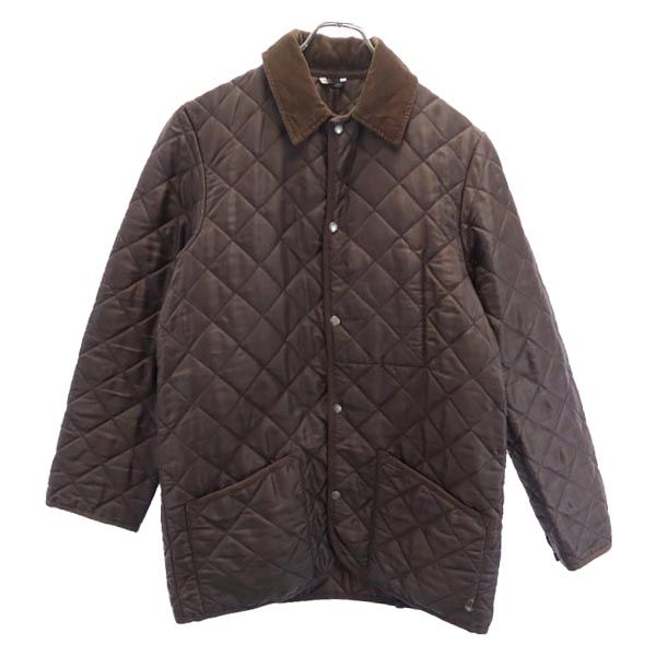 Mackintosh マッキントッシュ シップス別注 英国製 キルティングジャケット L ブラウン系 SHIPS メンズ