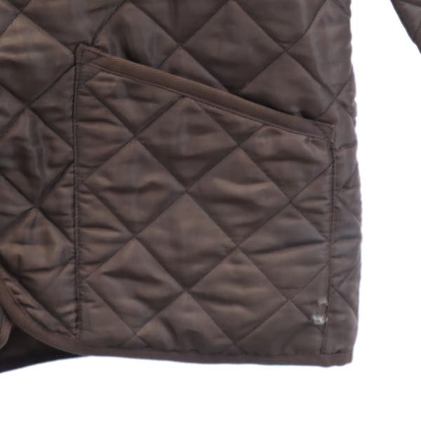 Mackintosh マッキントッシュ シップス別注 英国製 キルティングジャケット L ブラウン系 SHIPS メンズ