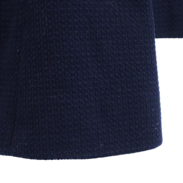 CHANEL シャネル フランス製 ジャケット 38 ネイビー レディース