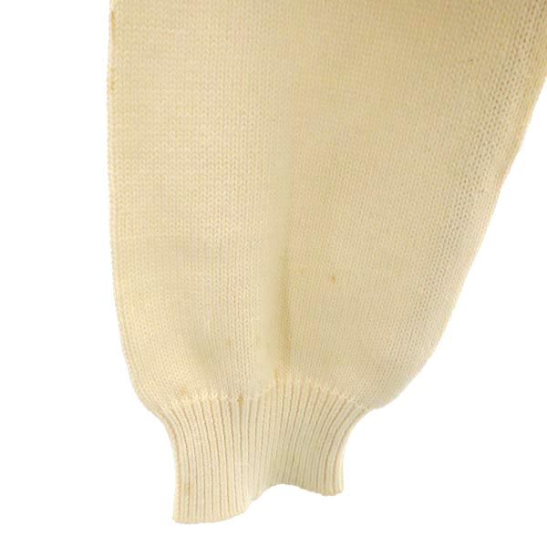 Y's ワイズ 日本製 長袖 セーター オフホワイト ニット メンズ