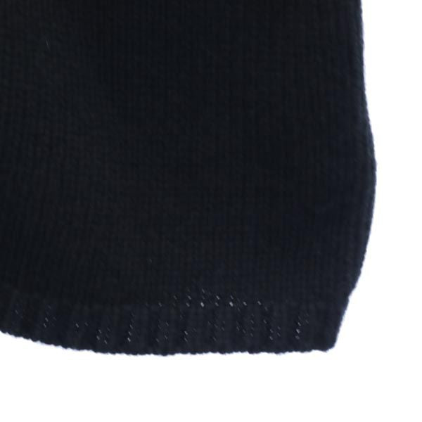 S Max Mara エスマックスマーラ カシミヤブレンド 半袖 ニットカーディガン 黒 レディース