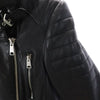 オールセインツ 羊革 レザージャケット UK2 黒 ALLSAINTS 本皮 レディース