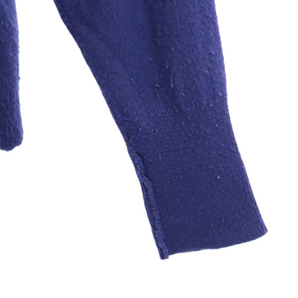 LACOSTE ラコステ 長袖 Vネック セーター ネイビー系 ニット メンズ