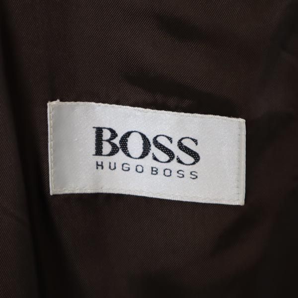 Loro Piana HUGO BOSS ロロピアーナ ヒューゴボス スイス製 カシミヤ100% テーラードジャケット カーキ ダブルボタン メンズ