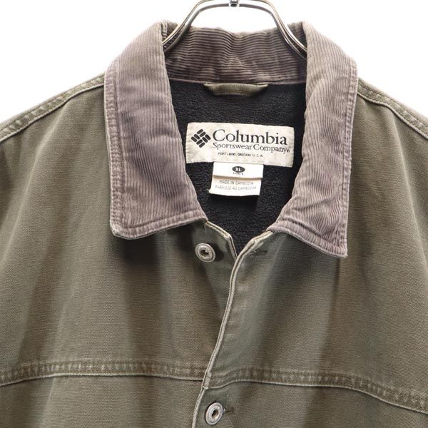 Columbia コロンビア ジャケット XL カーキ系 アウトドア メンズ