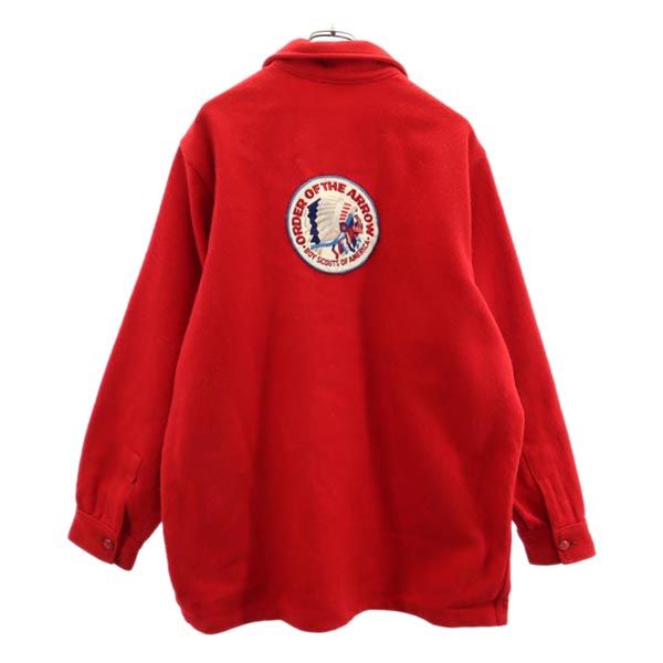 BOY SCOUTS オフィシャル ジャケット 46 レッド メンズ