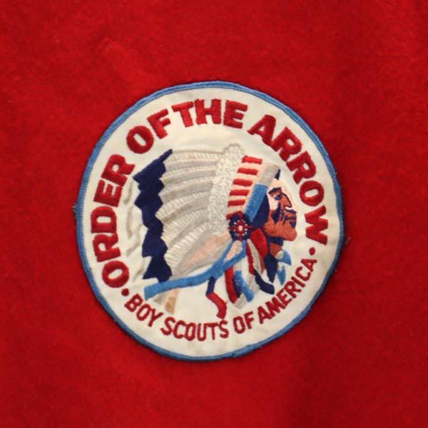 BOY SCOUTS オフィシャル ジャケット 46 レッド メンズ