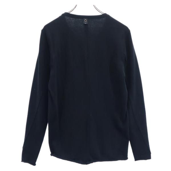 wjk ダブルジェイケイ 日本製 長袖 Tシャツ S 黒系 ロンT メンズ