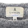 ランバン 日本製 モヘヤブレンド 7分袖 チュニック 38 グレー系 LANVIN レディース