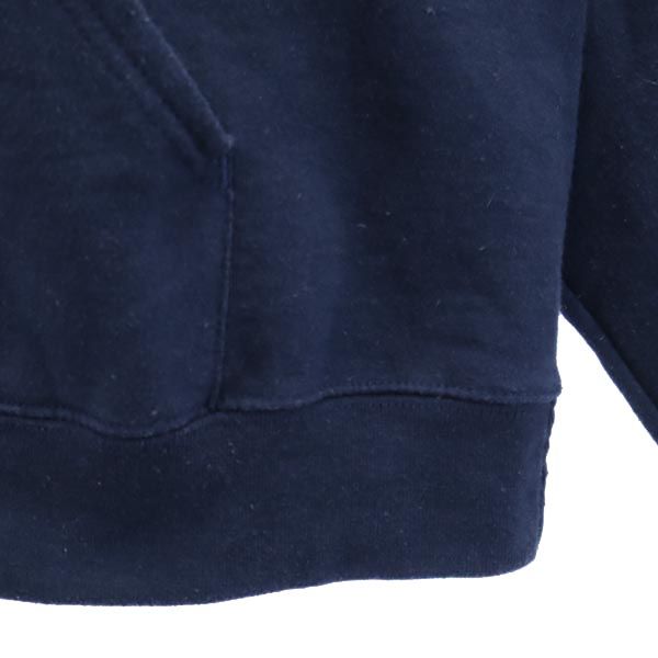 Champion ECO チャンピオン エコ 長袖 スウェットパーカー L 紺系 プルオーバー トレーナー 裏起毛 メンズ