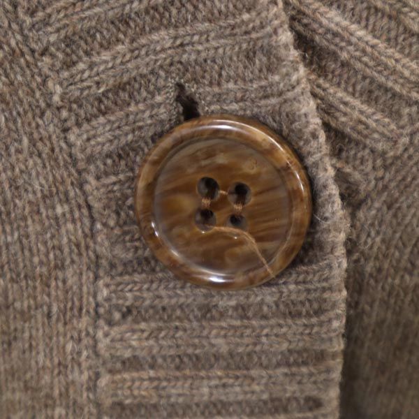 SEE BY CHLOE シーバイクロエ イタリア製 長袖 カーディガン 38 茶 レディース