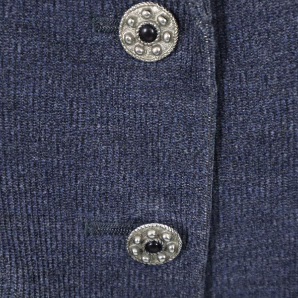 Rene ルネ コーデュロイ テーラードジャケット 36 青系 レディース