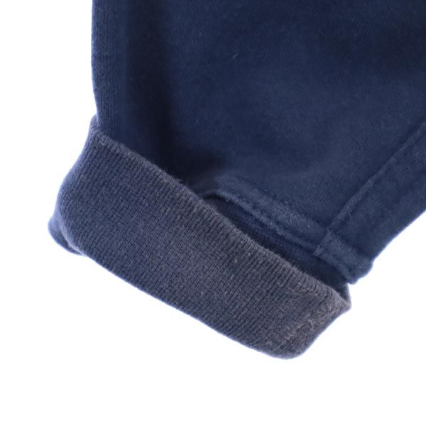 THE NORTH FACE ノースフェイス ロゴプリント 長袖 スウェットパーカー S ネイビー 裏起毛 プルオーバー トレーナー メンズ