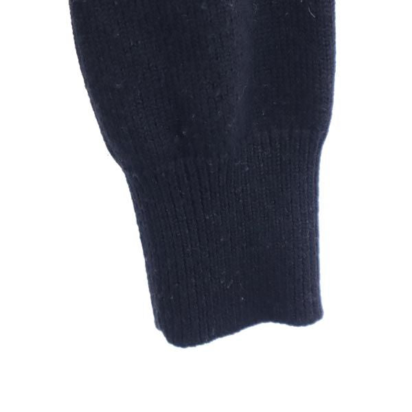 BURBERRY BLACK LABEL バーバリーブラックレーベル 三陽商会 ウールブレンド 長袖 ニット 2 ブラック系 セーター メンズ