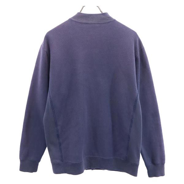 Champion チャンピオン 青単 復刻 スウェット ジャケット M ネイビー系 裏起毛 メンズ