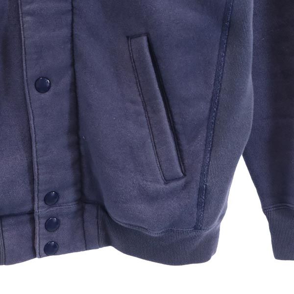 Champion チャンピオン 青単 復刻 スウェット ジャケット M ネイビー系 裏起毛 メンズ