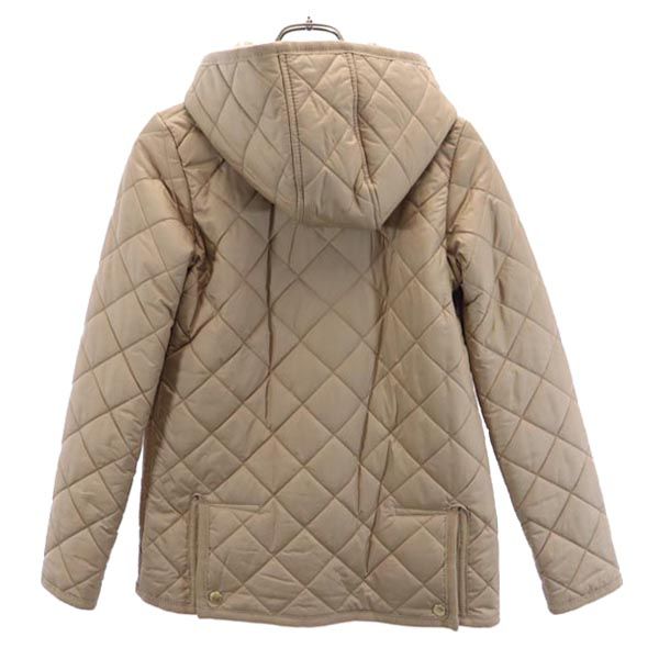 Mackintosh マッキントッシュ イギリス製 ジャケット 34 ベージュ 裏ボア フード付 レディース