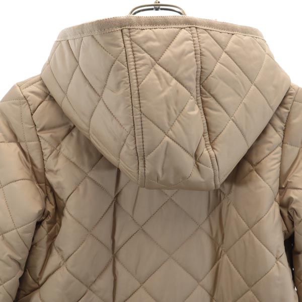 Mackintosh マッキントッシュ イギリス製 ジャケット 34 ベージュ 裏ボア フード付 レディース