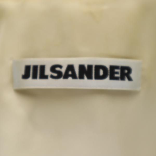 JIL SANDER ジルサンダー イタリア製 カシミヤウールブレンド ハーフ コート 34 ベージュ系 レディース