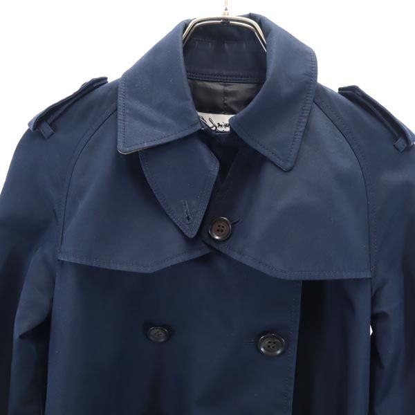 COACH コーチ トレンチコート XXS ネイビー レディース