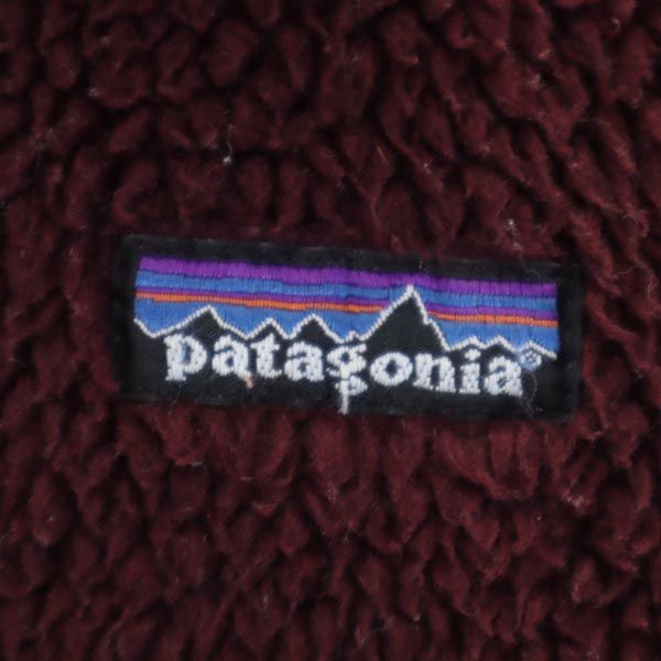 patagonia パタゴニア 23071 ボア ボア フリースジャケット XS えんじ系 アウトドア 裏メッシュ レディース