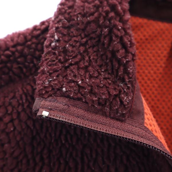 patagonia パタゴニア 23071 ボア ボア フリースジャケット XS えんじ系 アウトドア 裏メッシュ レディース
