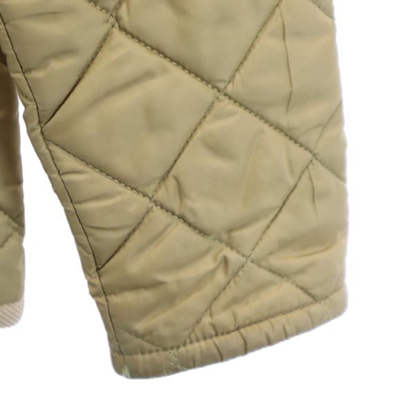 ラベンハム イギリス製 キルティングジャケット 36 ベージュ系 LAVENHAM 中綿 レディース